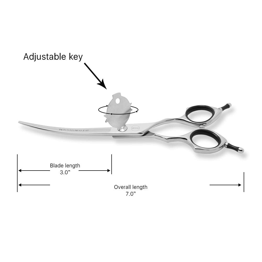 HASHIMOTO symmetric up-down handle supports versatile use without switching blades.