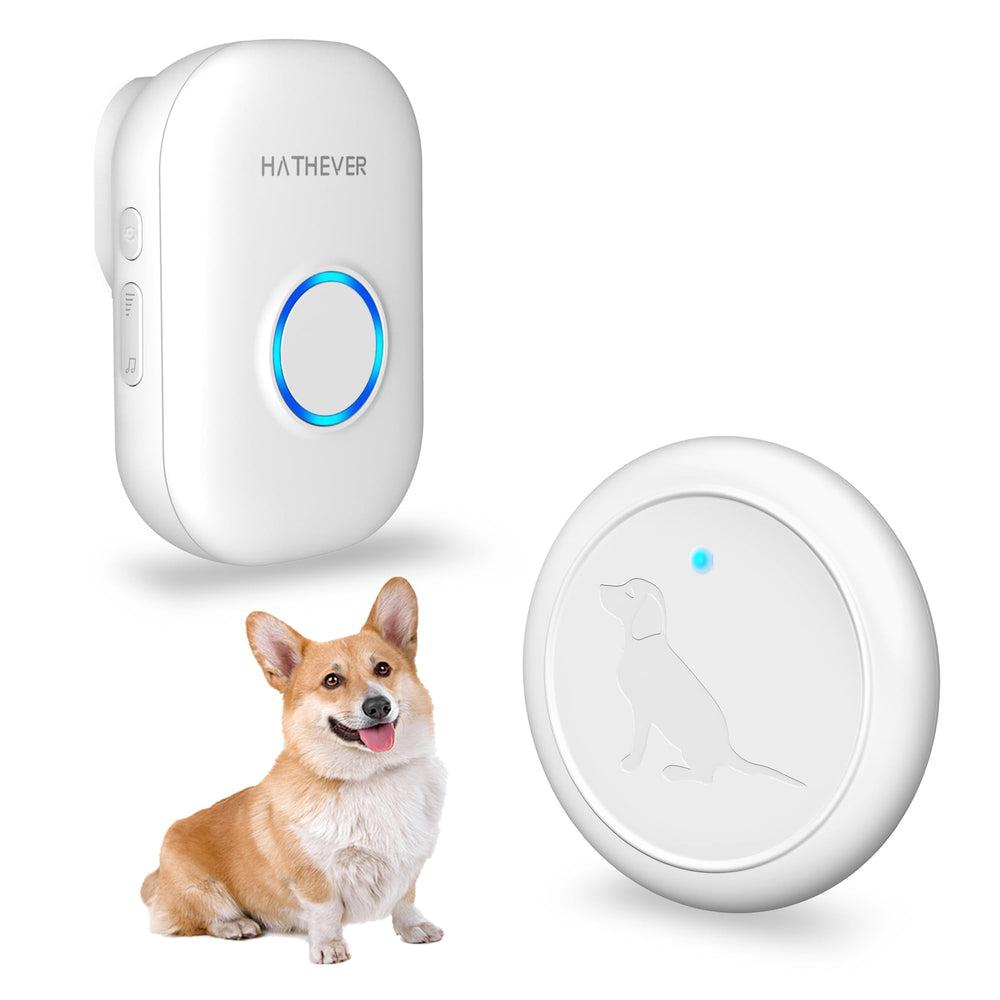 Hathever dog doorbell touch button for easy training and quick signaling.