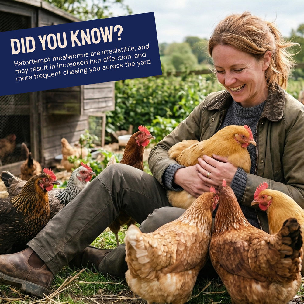Hand-inspected BSFL ensure quality and whole larvae.