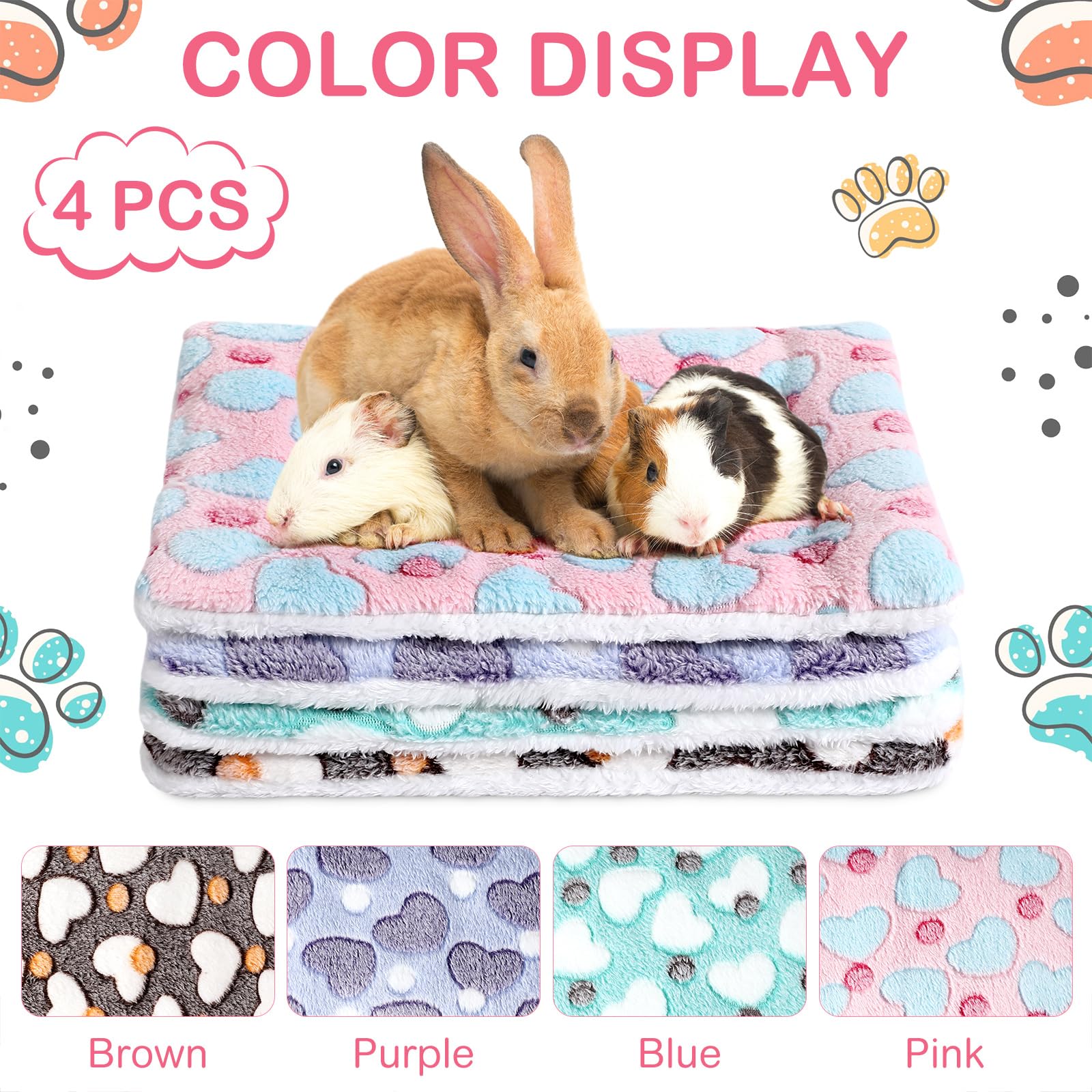 Haull cozy fleece heart design adds warmth for small animals.