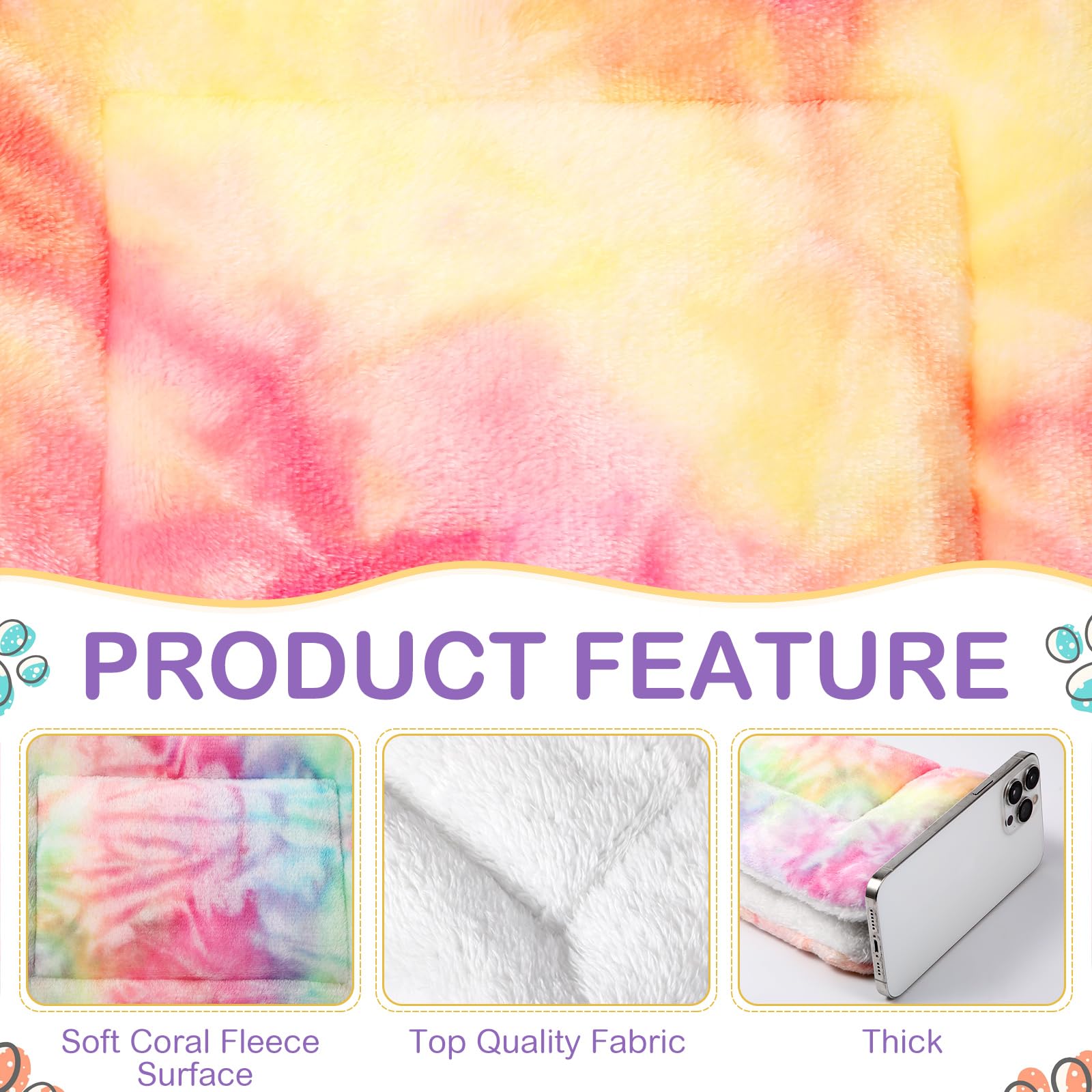 Haull plush pet pad with soft-touch surface for naps and play.