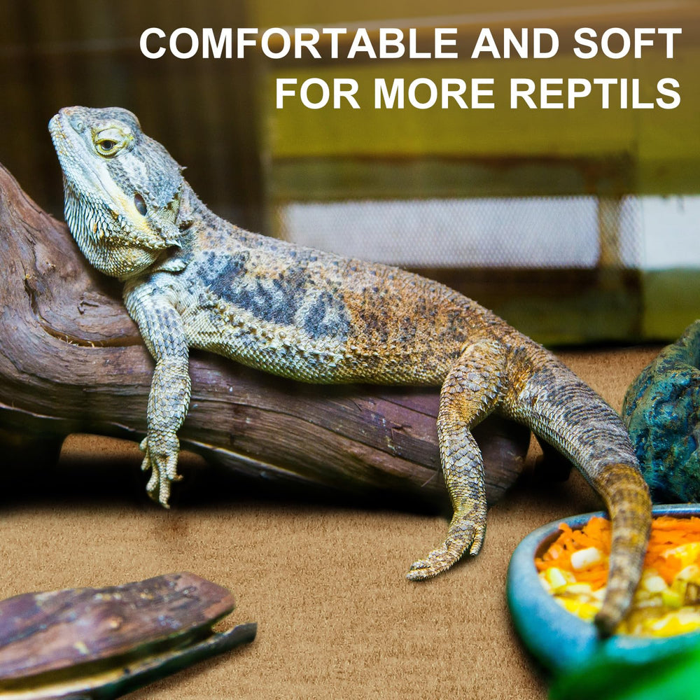 Haull reptile carpet easy-cleaning surface simplifies maintenance after use.
