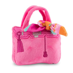 Haute Diggity Dog Barkin Bag with scarf—stylish playtime for small dogs.