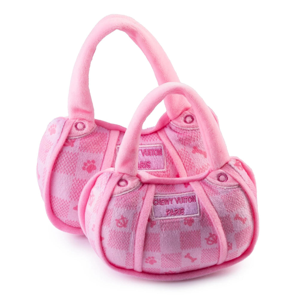 Part of a playful parody collection that lightens up dog toy baskets