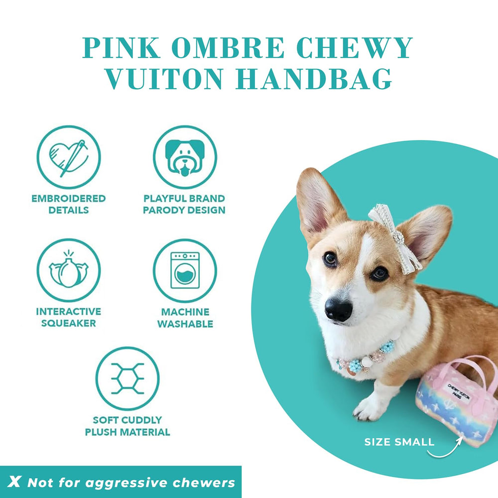 Haute Diggity Dog squeaker inside toy demonstrates internal sound for engagement.