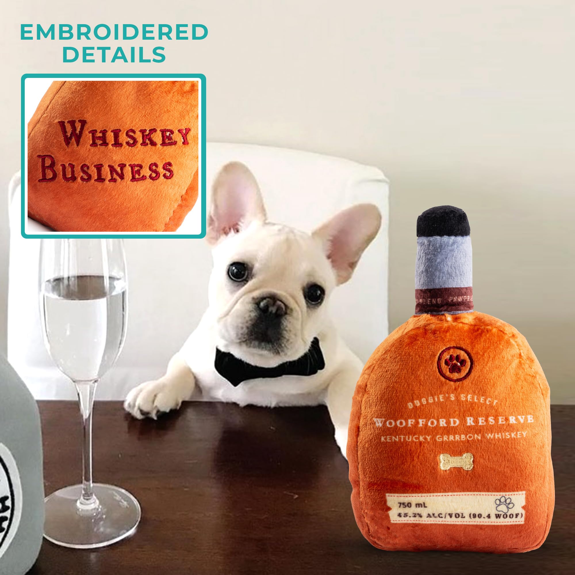 Woofford Reserve plush makes a fun gift for dogs of all sizes