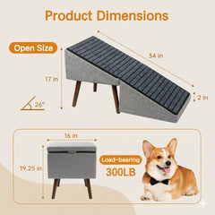 Haven Pet 2-in-1 dog ramp folded-ottoman: versatile, space-saving solution