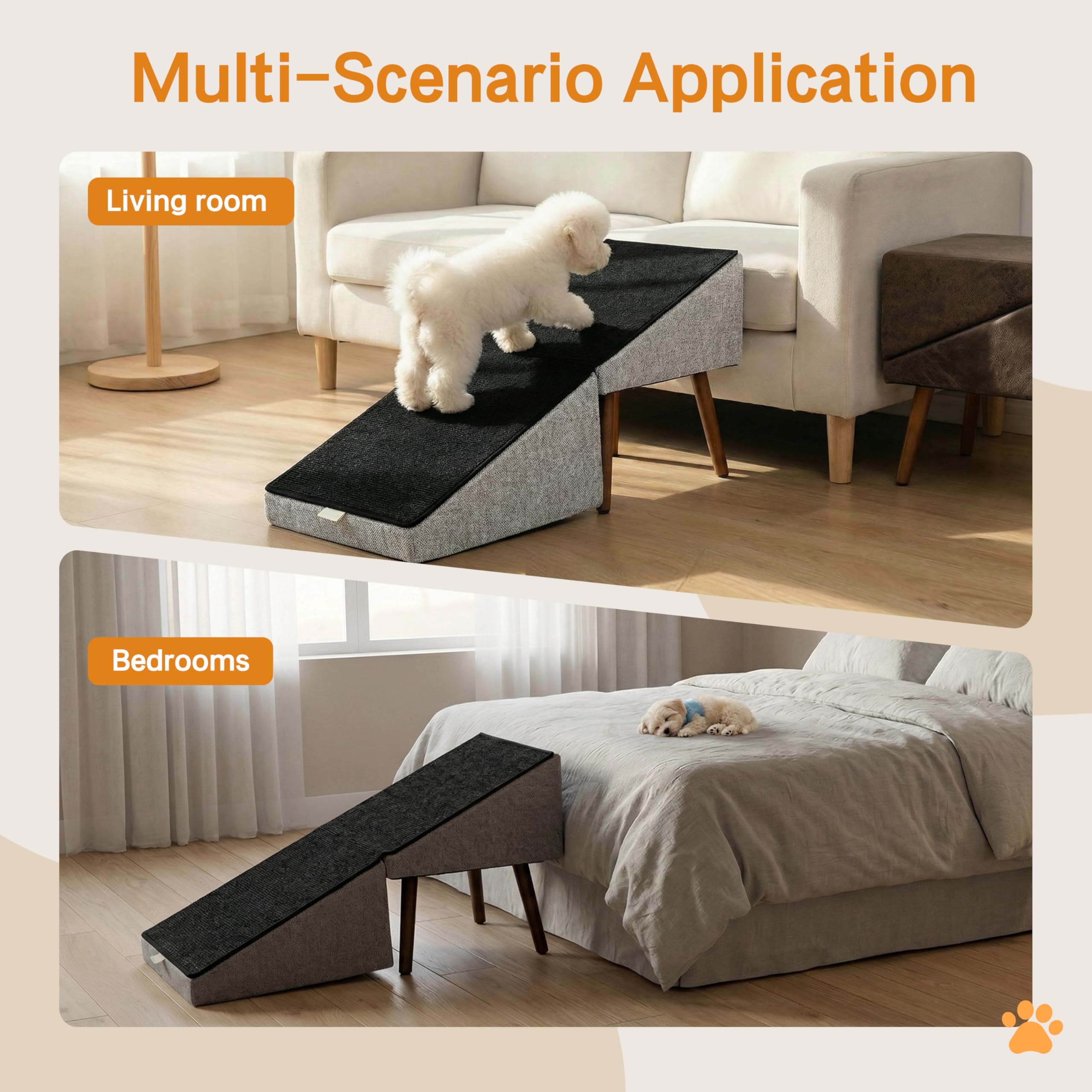 Haven Pet 2-in-1 dog ramp-maximum-capacity: supports heavy breeds and multi-pet homes