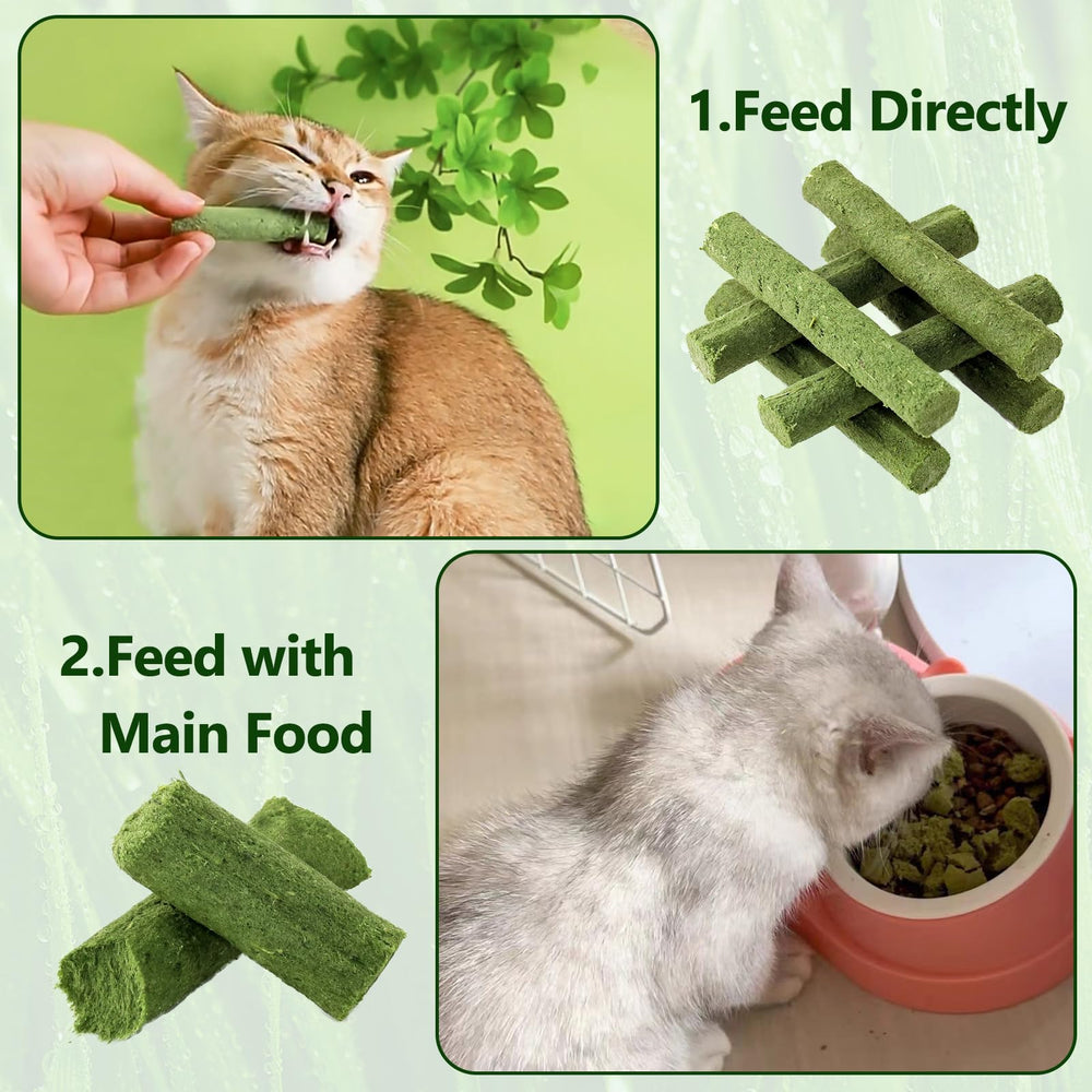 HavenJanny cat grass teething stick ideal as reward during training