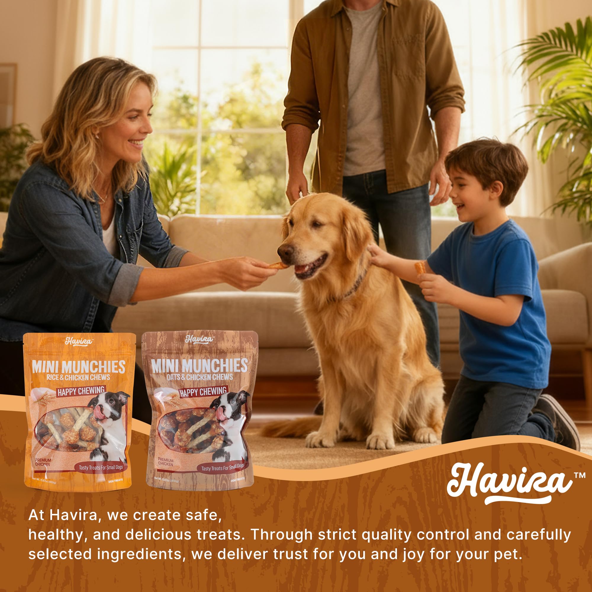 Havira puppy training treats used during playtime