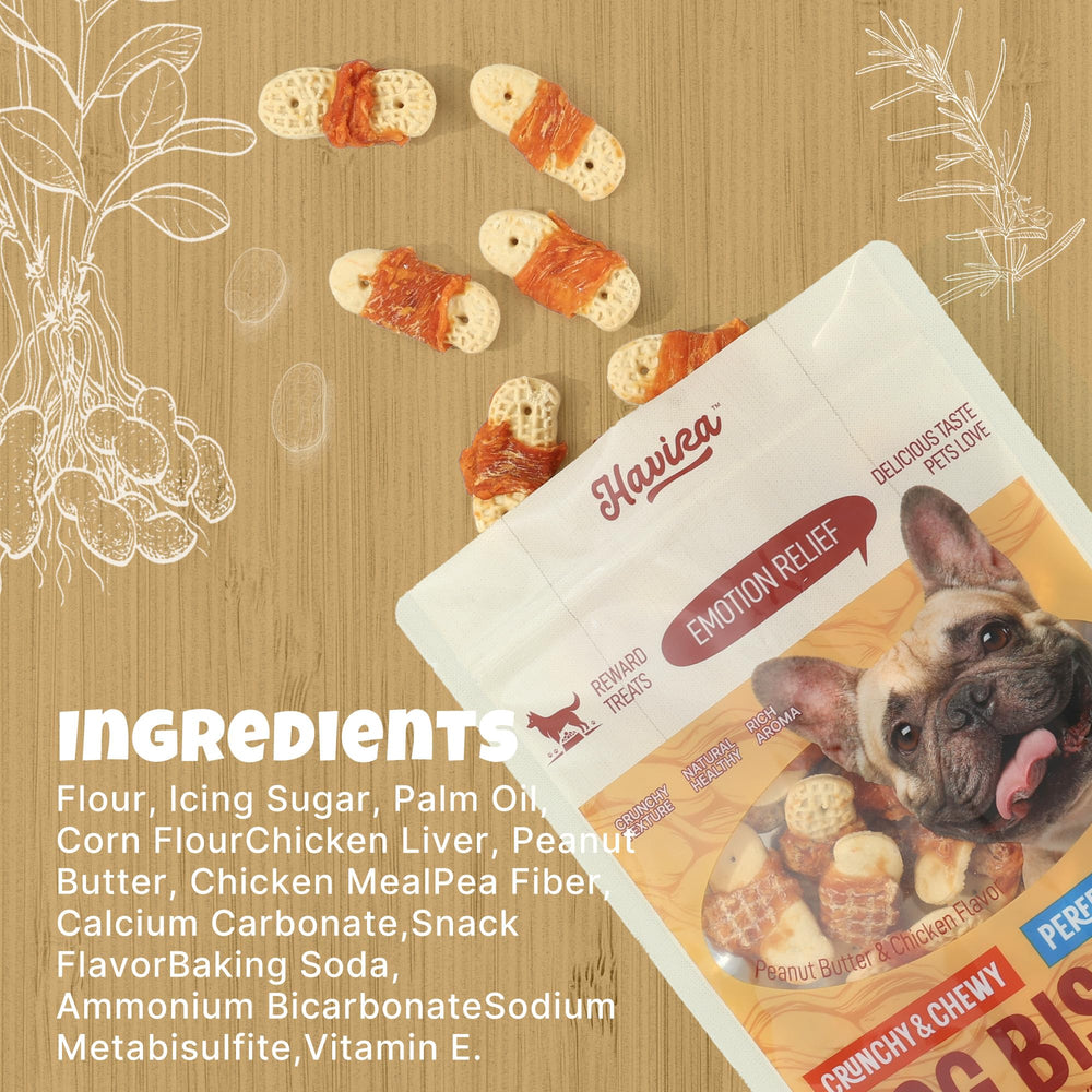 Havira rawhide-free snacks designed for safe, tasty rewards.