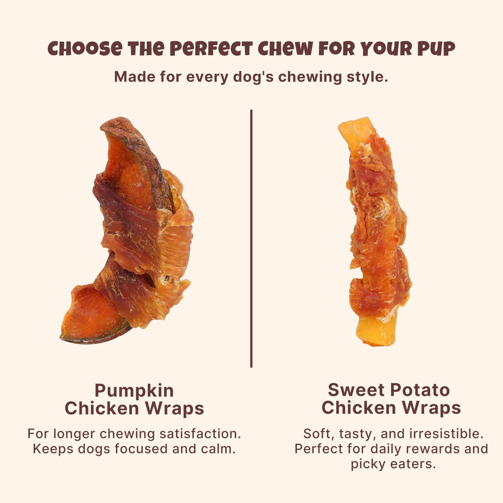 Havira real ingredients sweet potato and chicken for transparent nutrition.