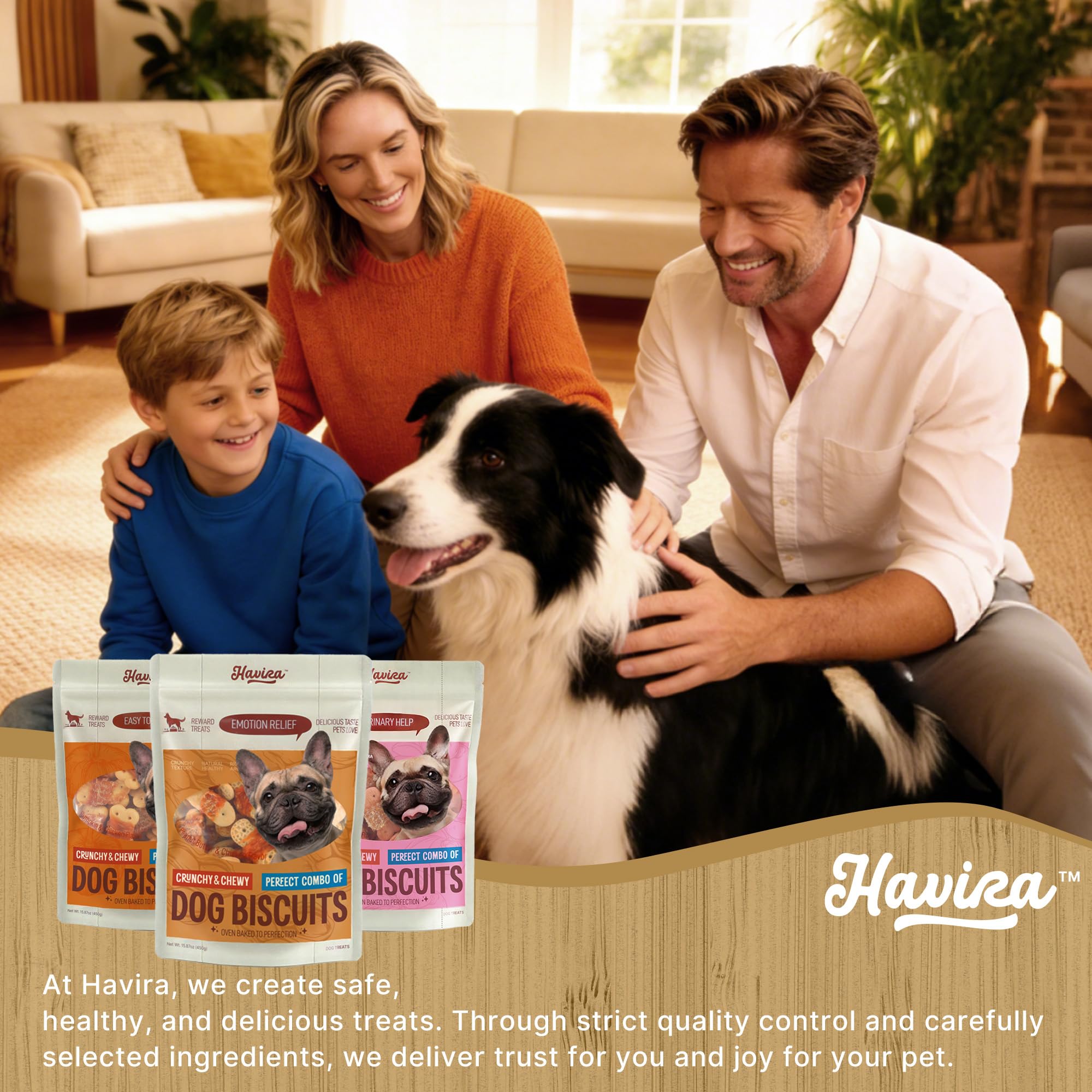 Havira small medium dogs snack suitable for daily training sessions.