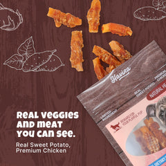 Havira soft chew dog treats with a gentle texture for comfortable chewing.