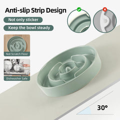 Havniva anti-slip base keeps the bowl steady and prevents spills