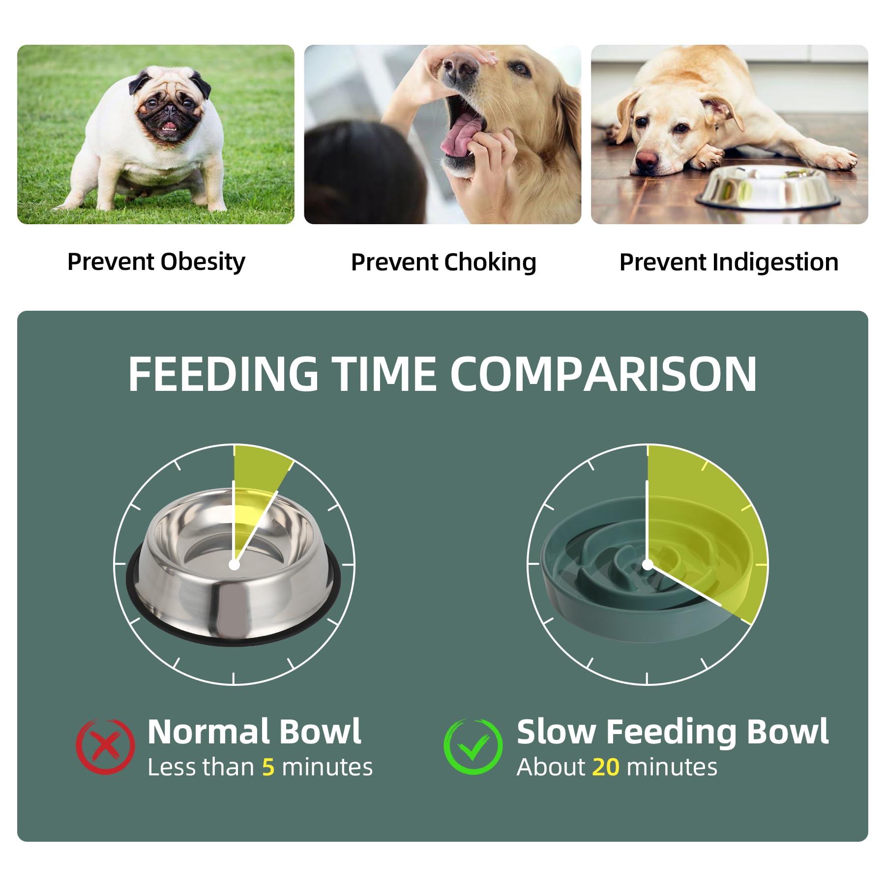 Non-slip bottom keeps the Havniva bowl steady during meals