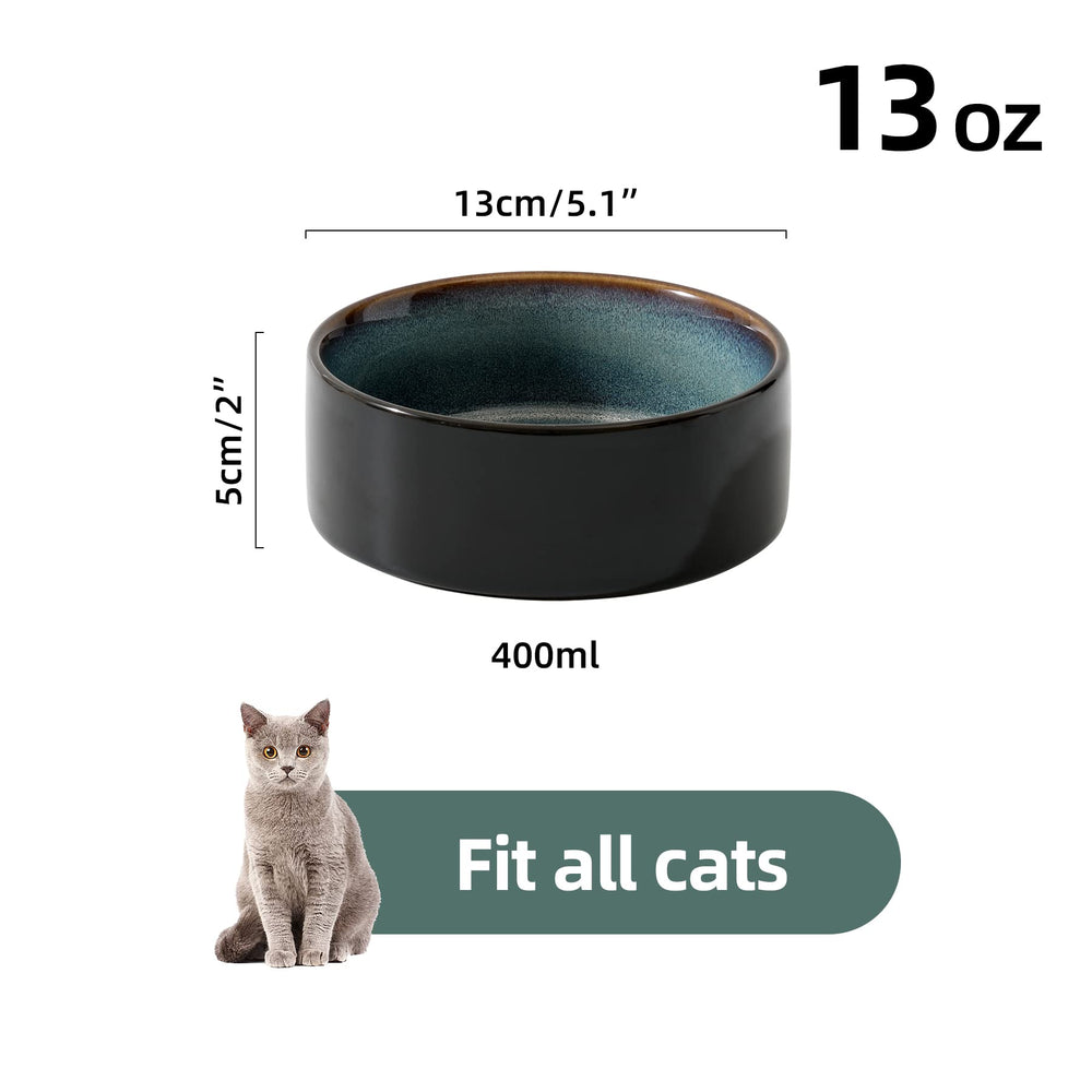 Havniva ceramic bowls with non-slip base prevent spills during meals.