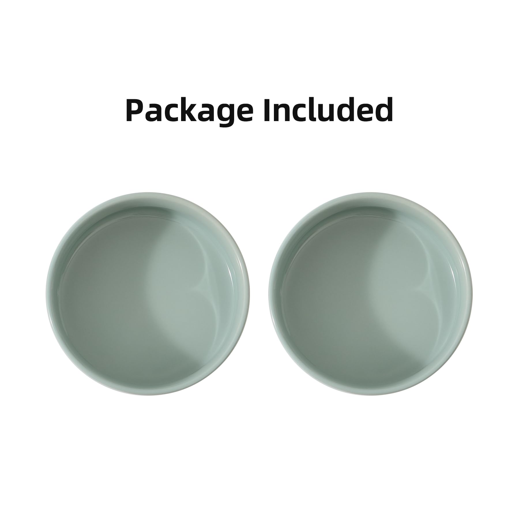Two bowls together for food and water in the Havniva set