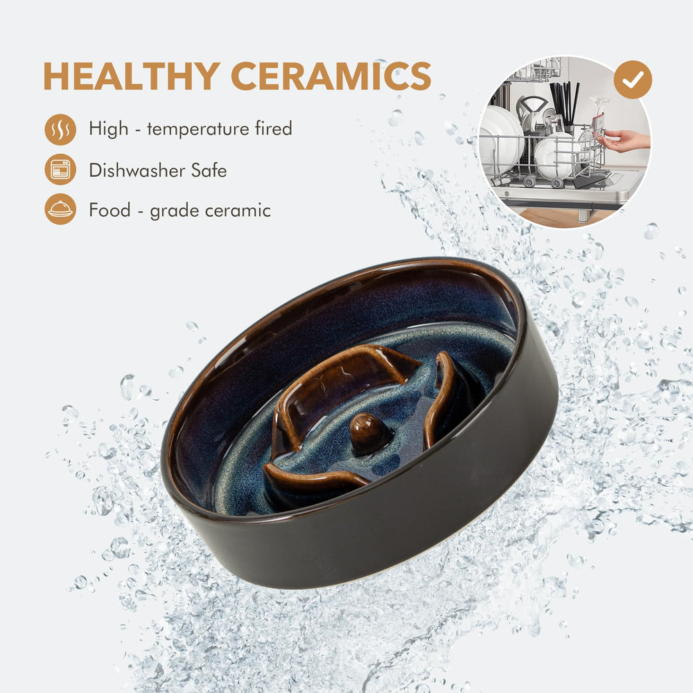 Havniva dishwasher safe ceramic bowls simplify cleanup after meals.