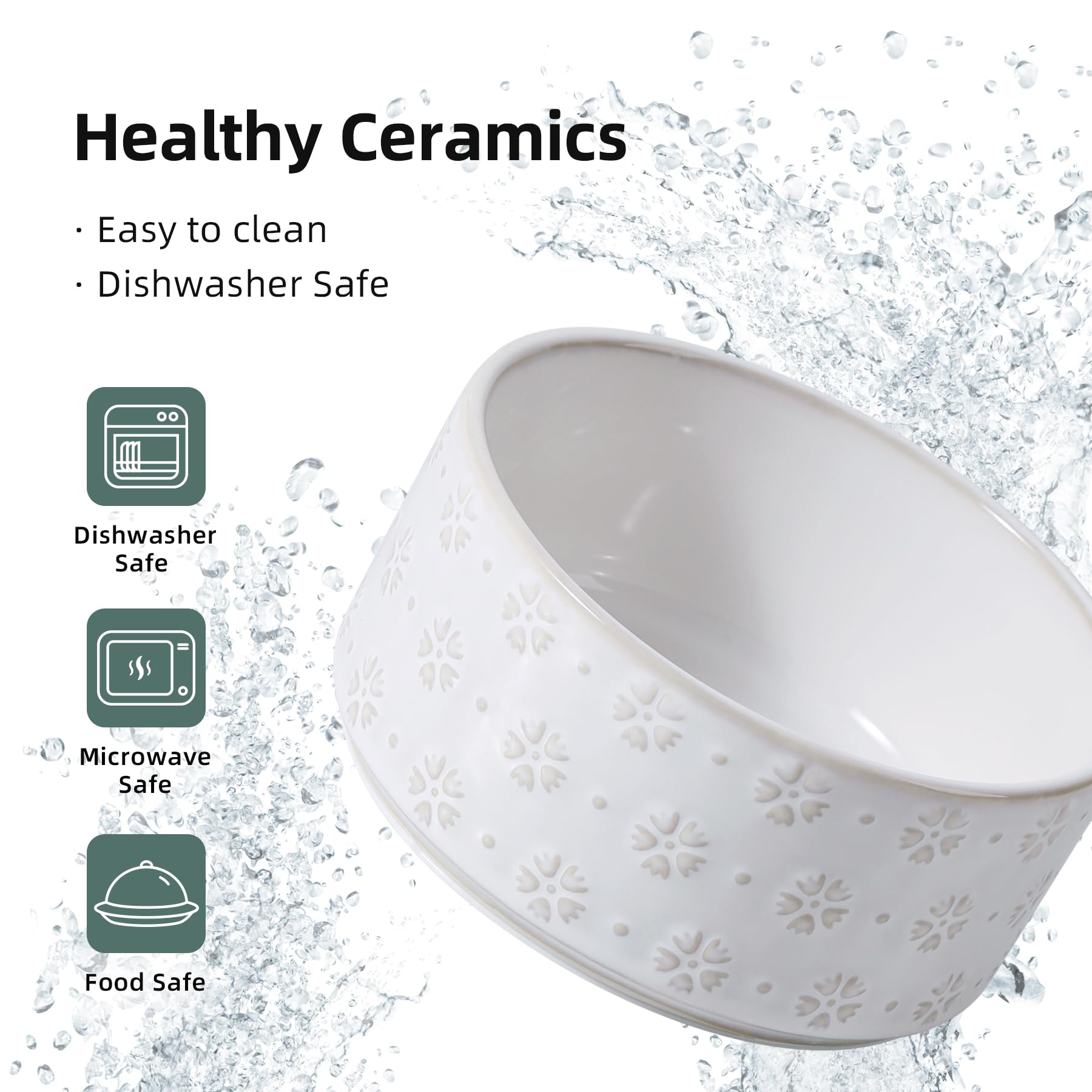 Havniva easy-clean mealtime setup supports quick cleaning and tidy floors.