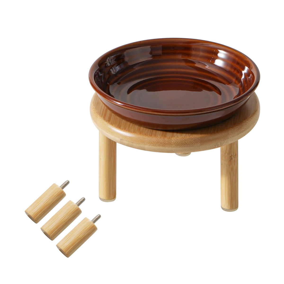 Havniva elevated cat bowls: ceramic bowl close-up with wide, whisker-friendly design