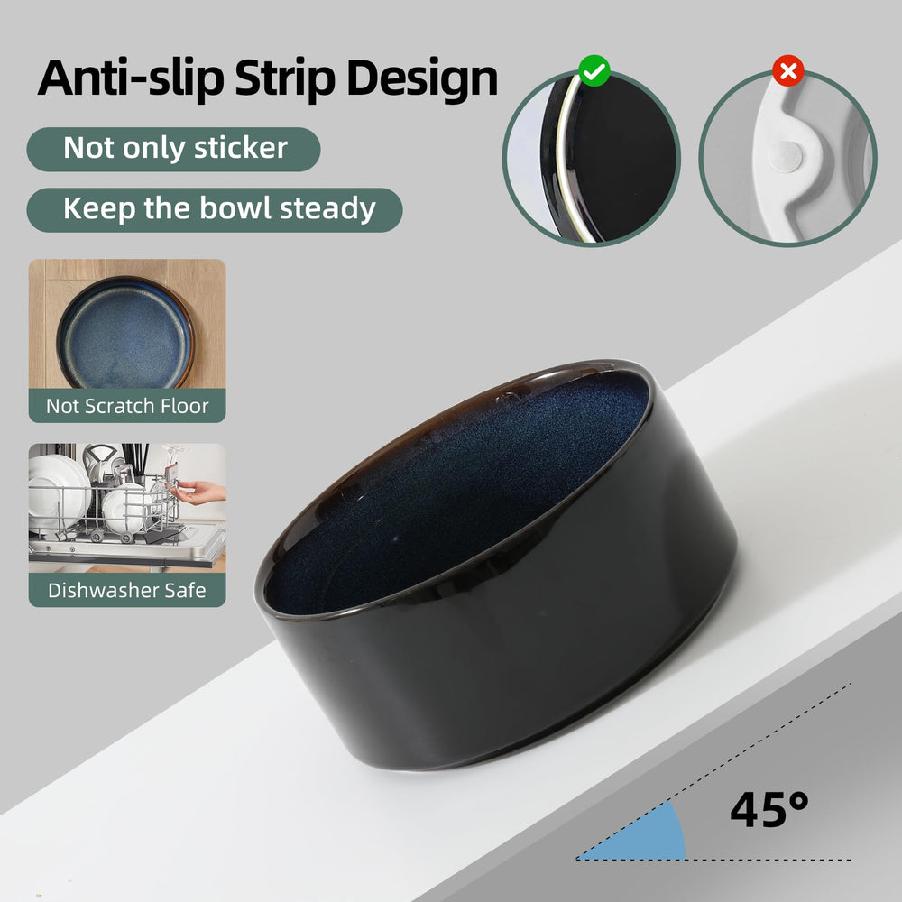 Havniva large-capacity 400ml bowl suitable for dry or wet food.