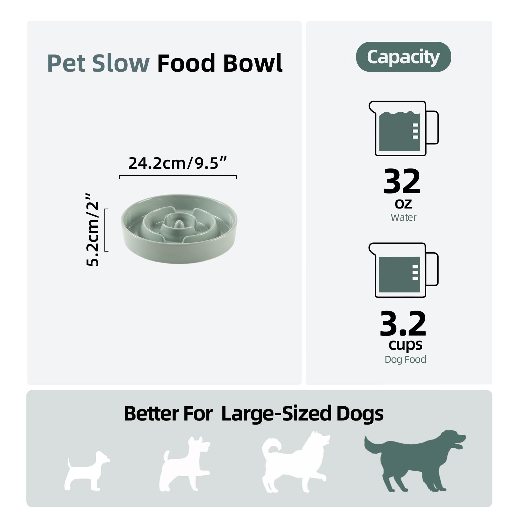 Havniva puzzle dish 9.5 inch promotes mindful eating during mealtime