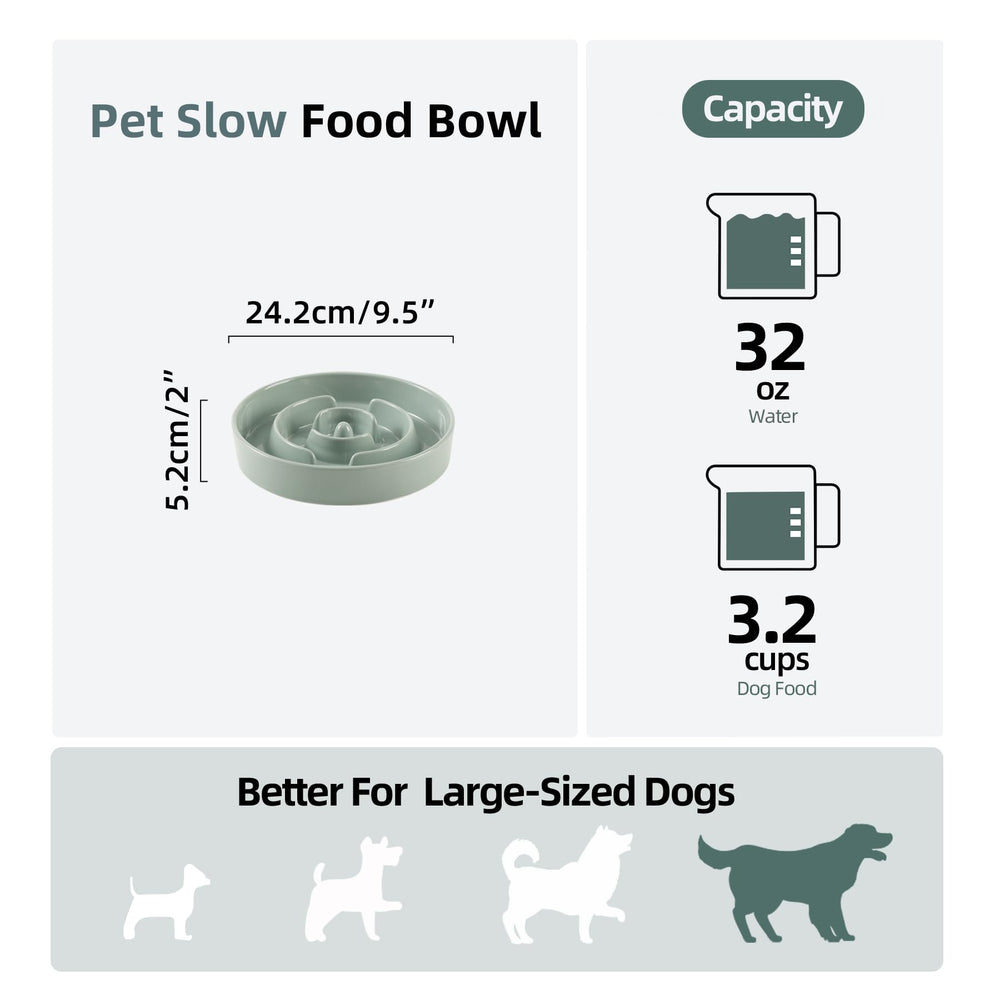 Havniva puzzle dish 9.5 inch promotes mindful eating during mealtime