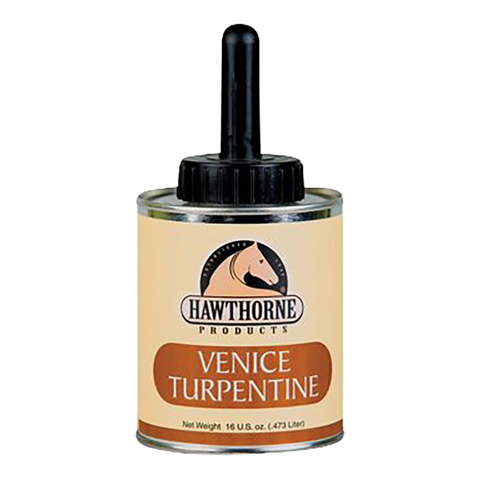 Hawthorne Venice Turpentine 16 oz bottle for versatile home use and cleaning tasks.
