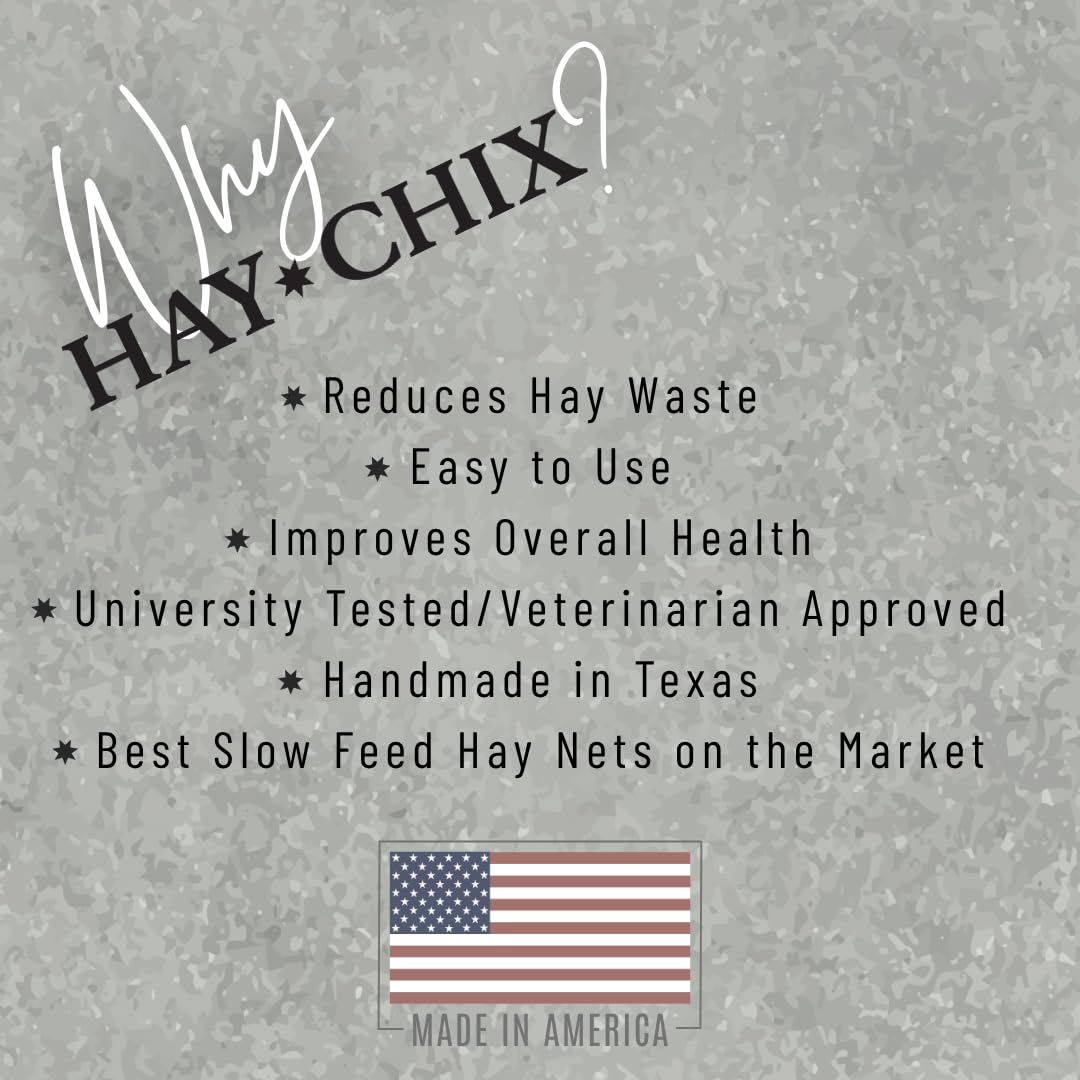 Hay Chix marine-grade nylon material highlights durability and UV resistance