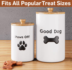 HB Design Co airtight lid seals moisture to keep treats fresh