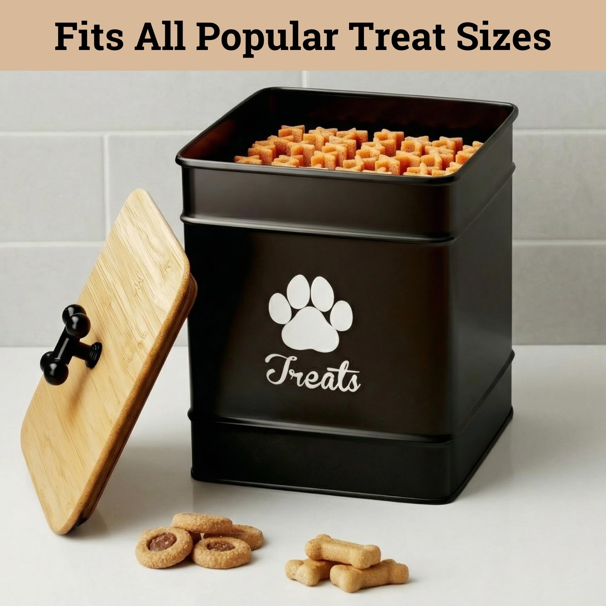 HB Design Co bone handle lid for quick treat access
