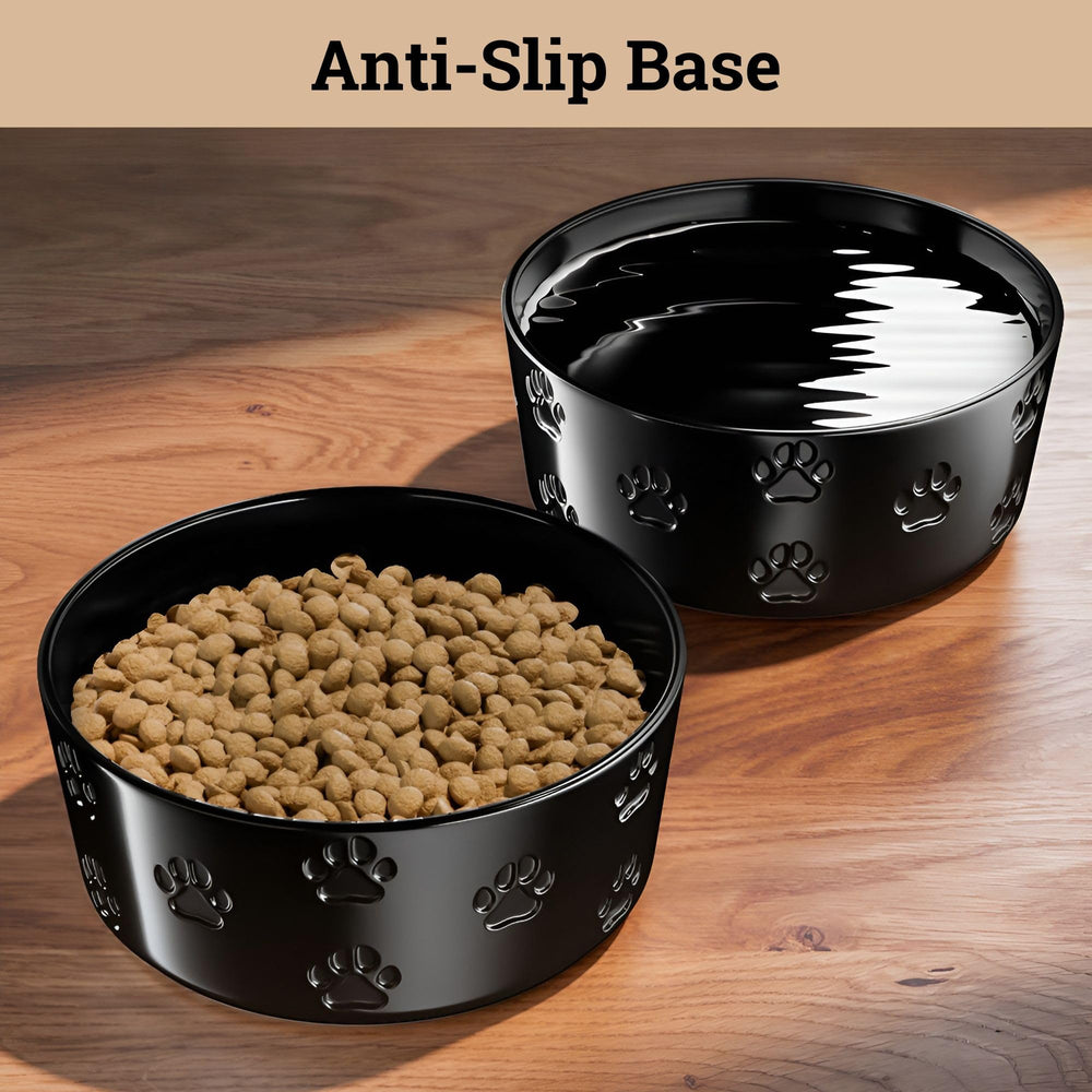 HB Design Co medium-size bowls fit dogs up to 50 pounds.
