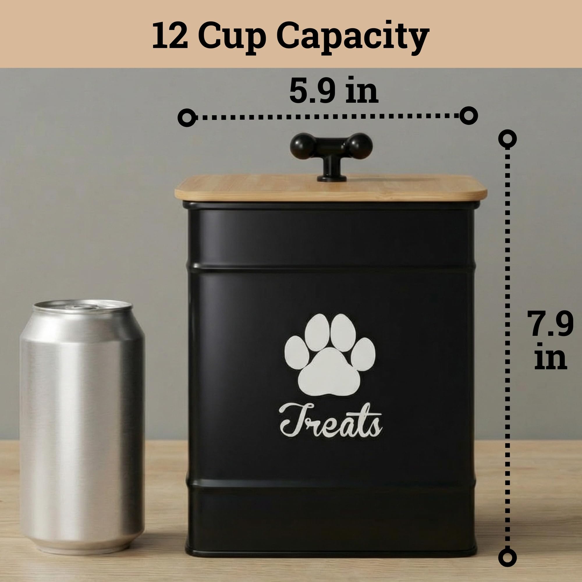 HB Design Co decorative dog cookie jar enhances home style