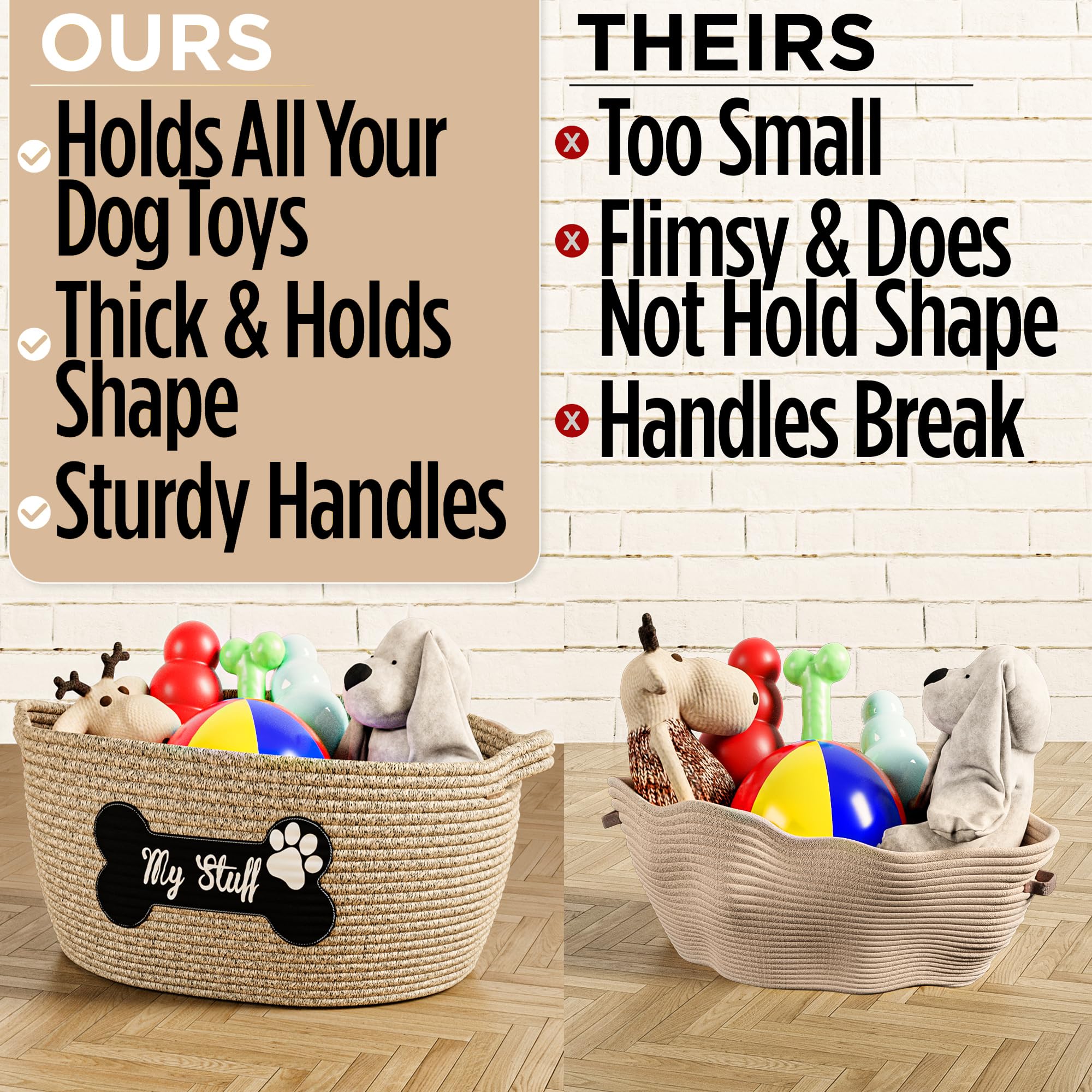 HB Design Co open-ventilated sides promote airflow and quick toy access.