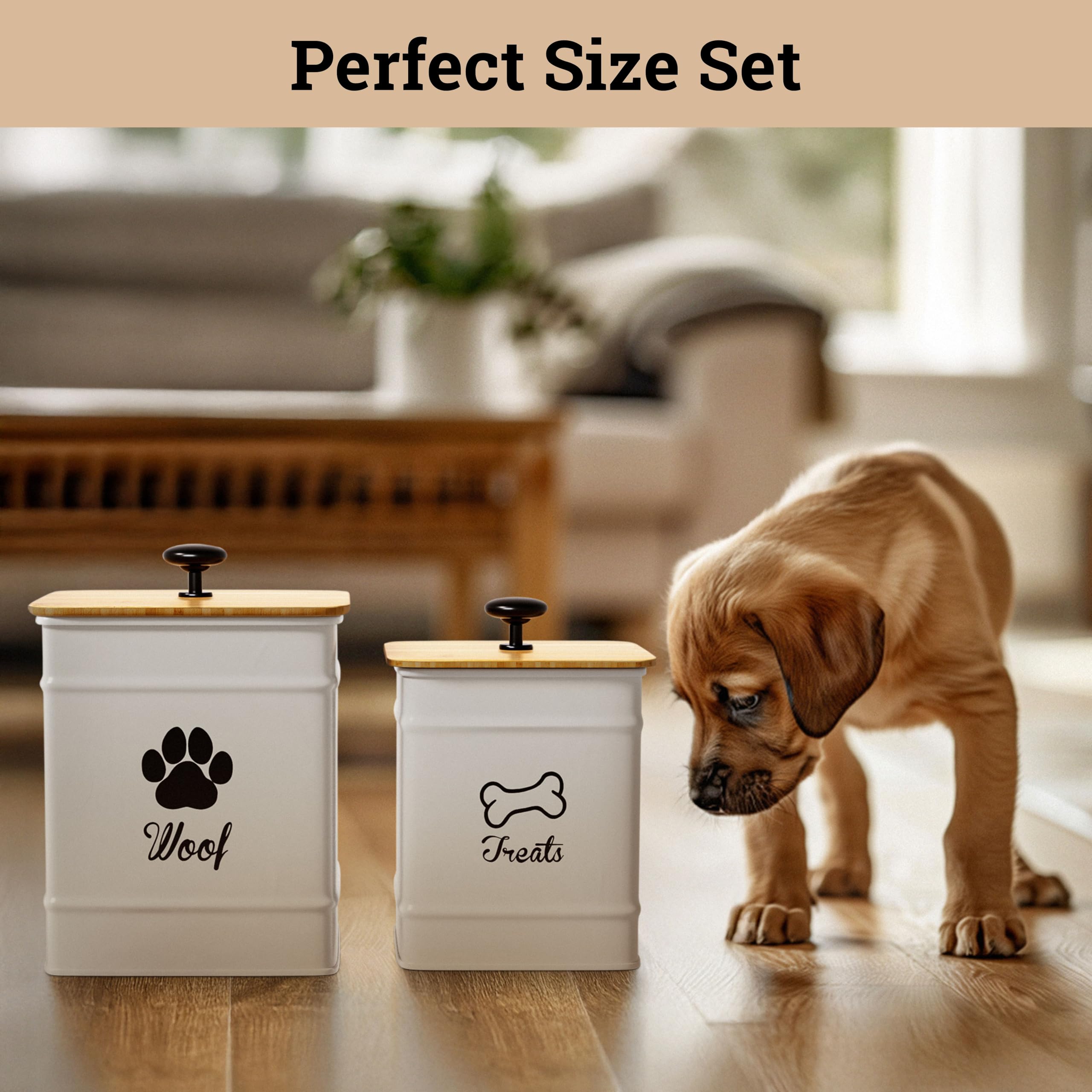 HB Design Co. powder-coated white design adds decorative yet practical storage.