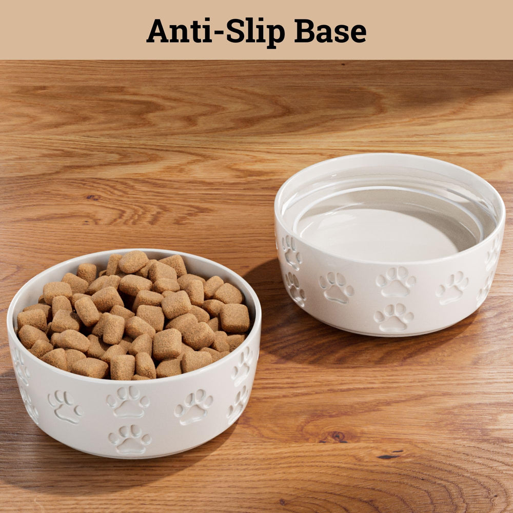 HB Design Co two-cup capacity bowls offer practical portions for water and kibble.
