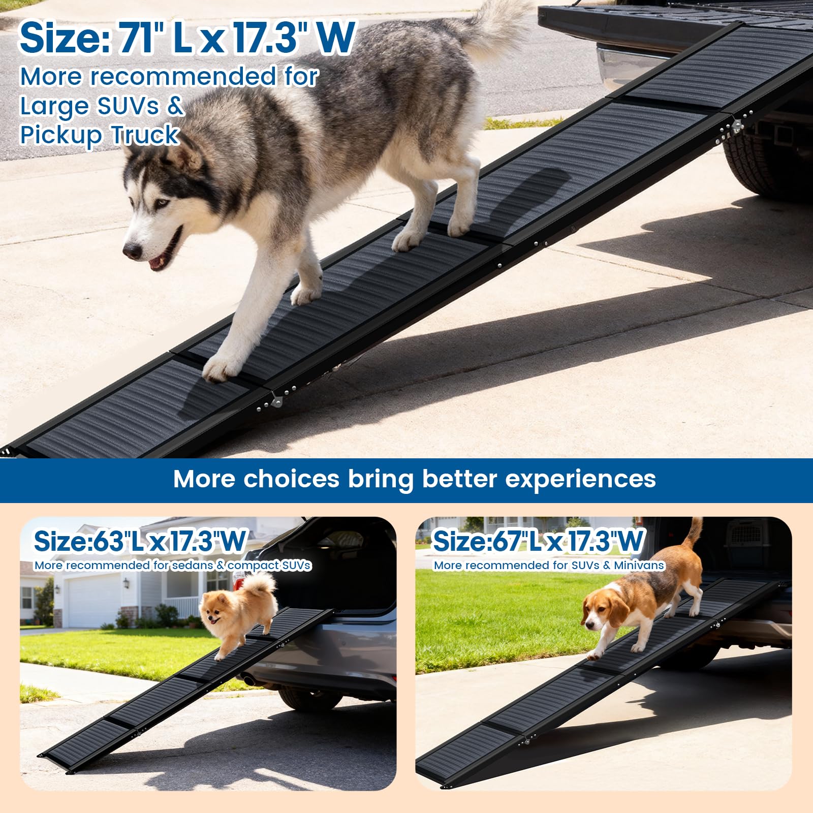 HBTower aluminum frame delivers robust stability during use