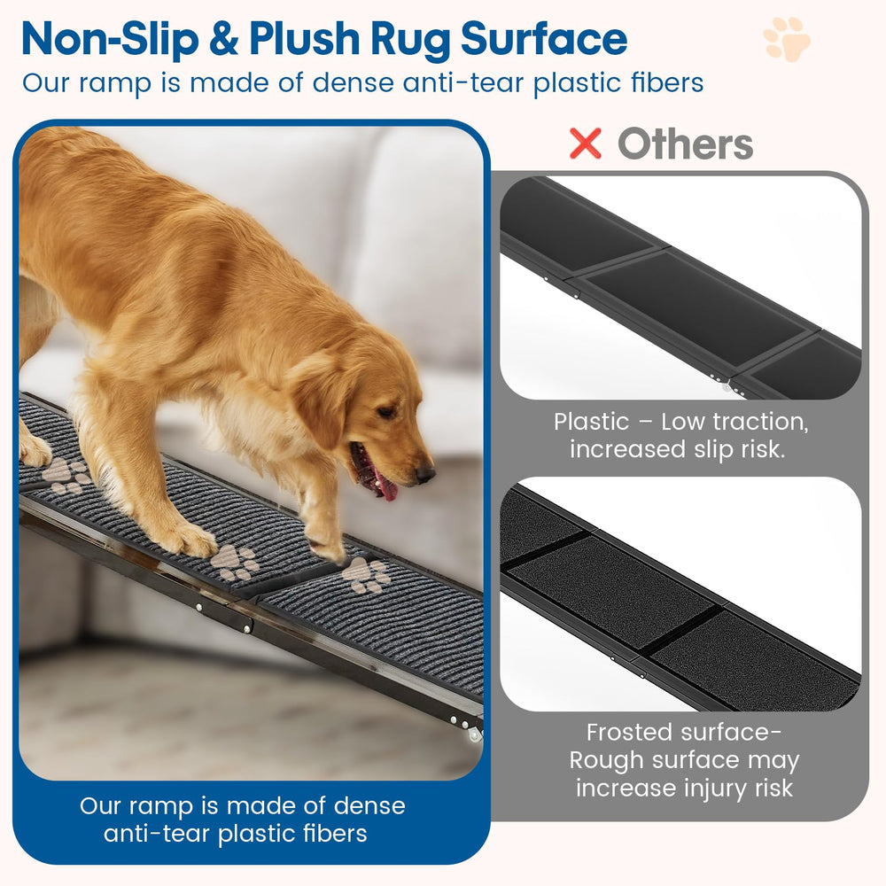 HBTower 250 lb capacity dog ramp for large dogs