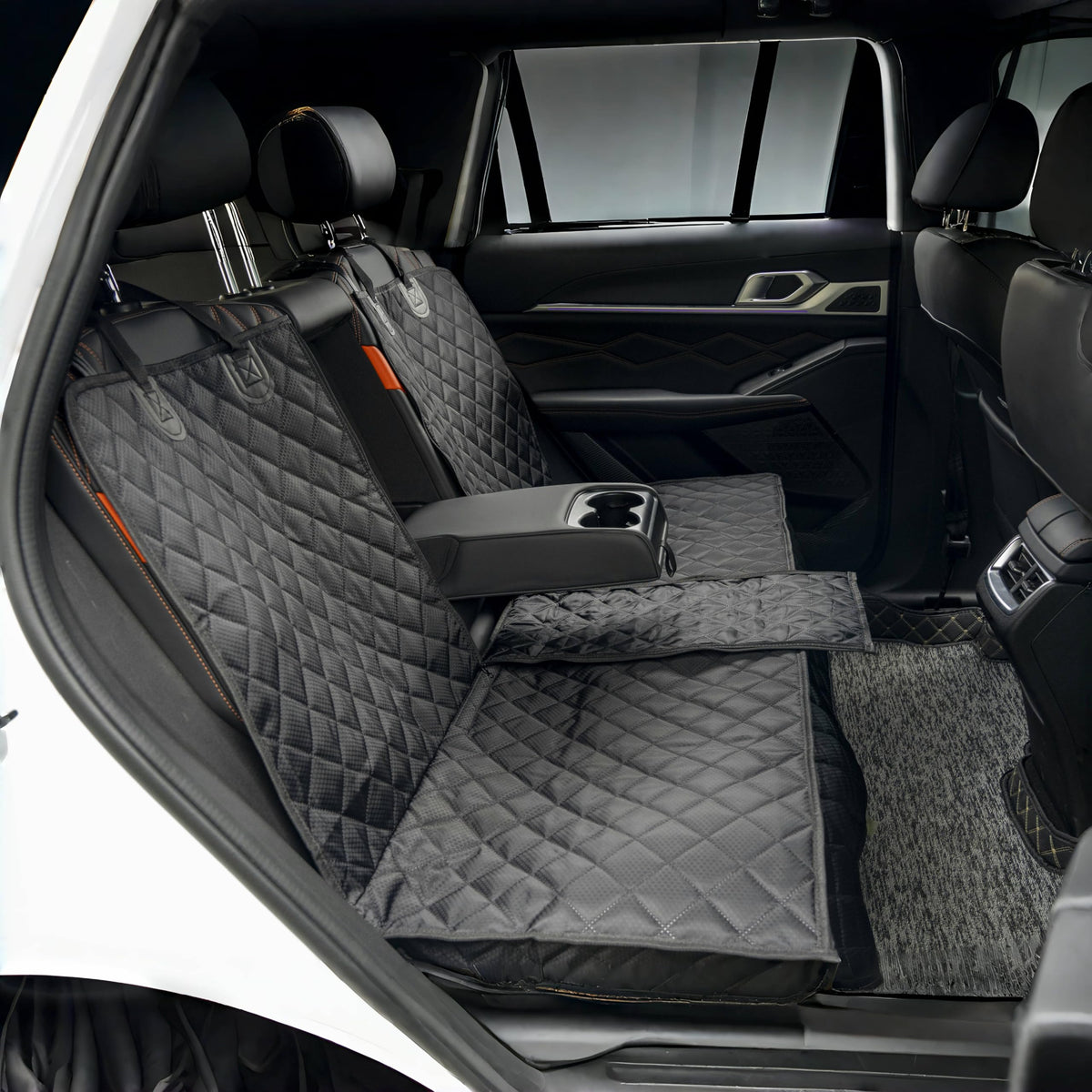 HCCW dog car seat cover protecting back seat upholstery