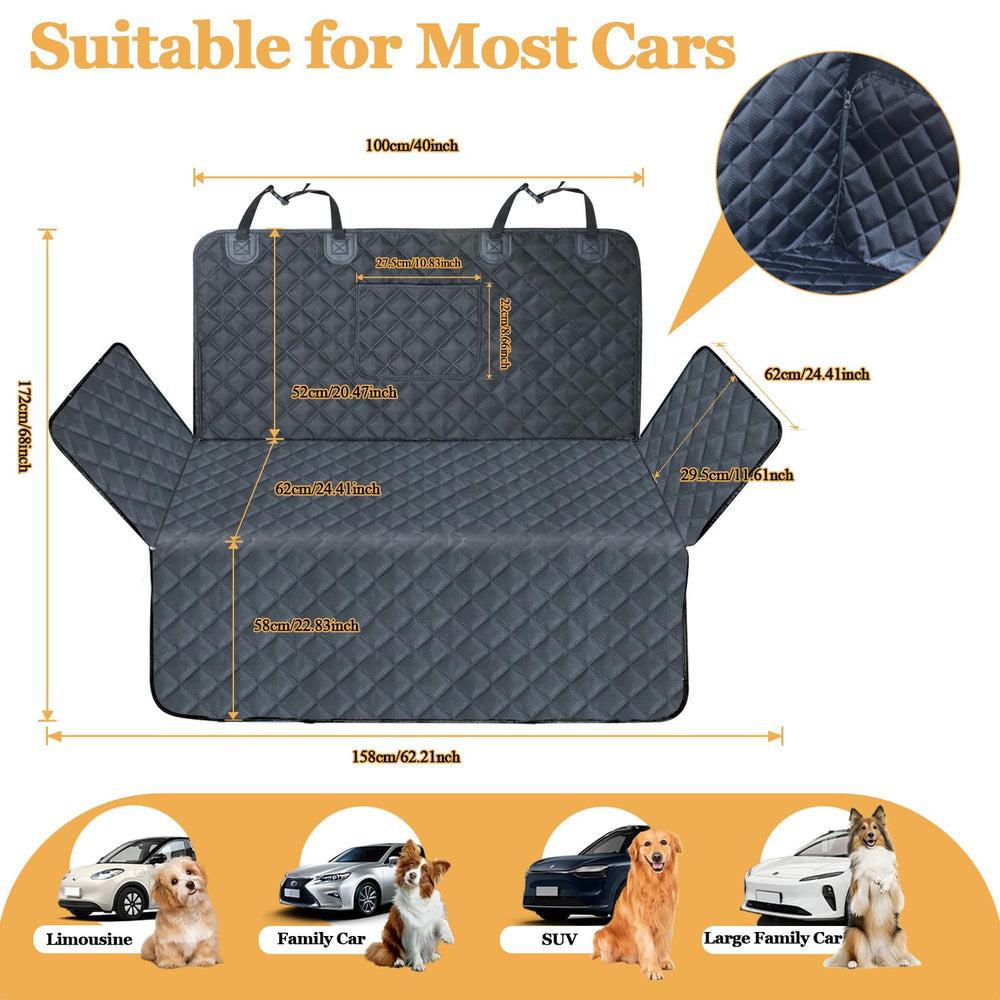 HCCW easy-install straps and anchors for quick, secure setup.