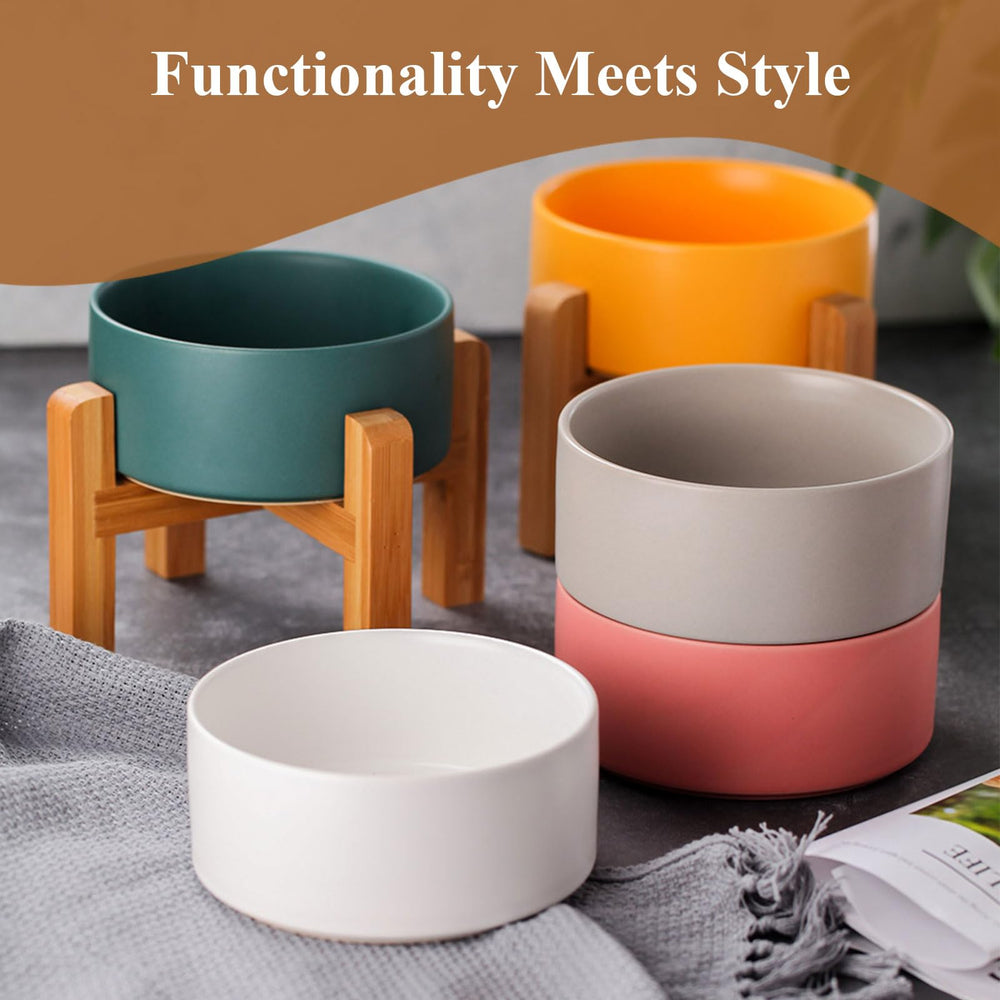 HCHLQLZ elder cat friendly design supports gentler neck posture during meals