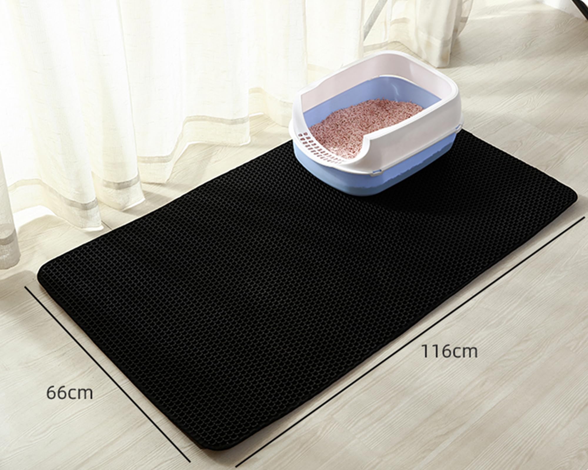 HCY&WLD cat litter mat makes a thoughtful gift for cat lovers and households.