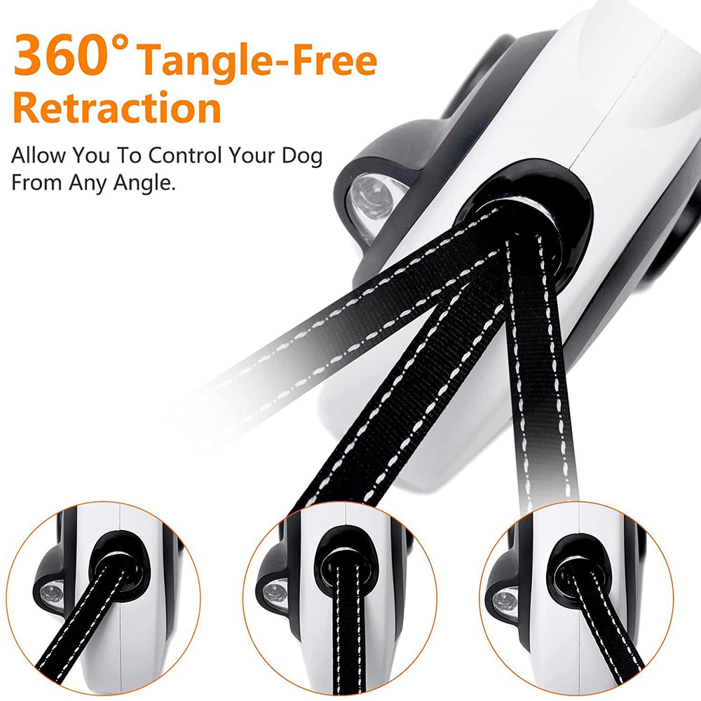 HCY&WLD 360-degree tangle-free design prevents leash tangling during activity