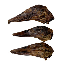 HDP Duck Head chew close-up shows texture ideal for savoring and plaque reduction.