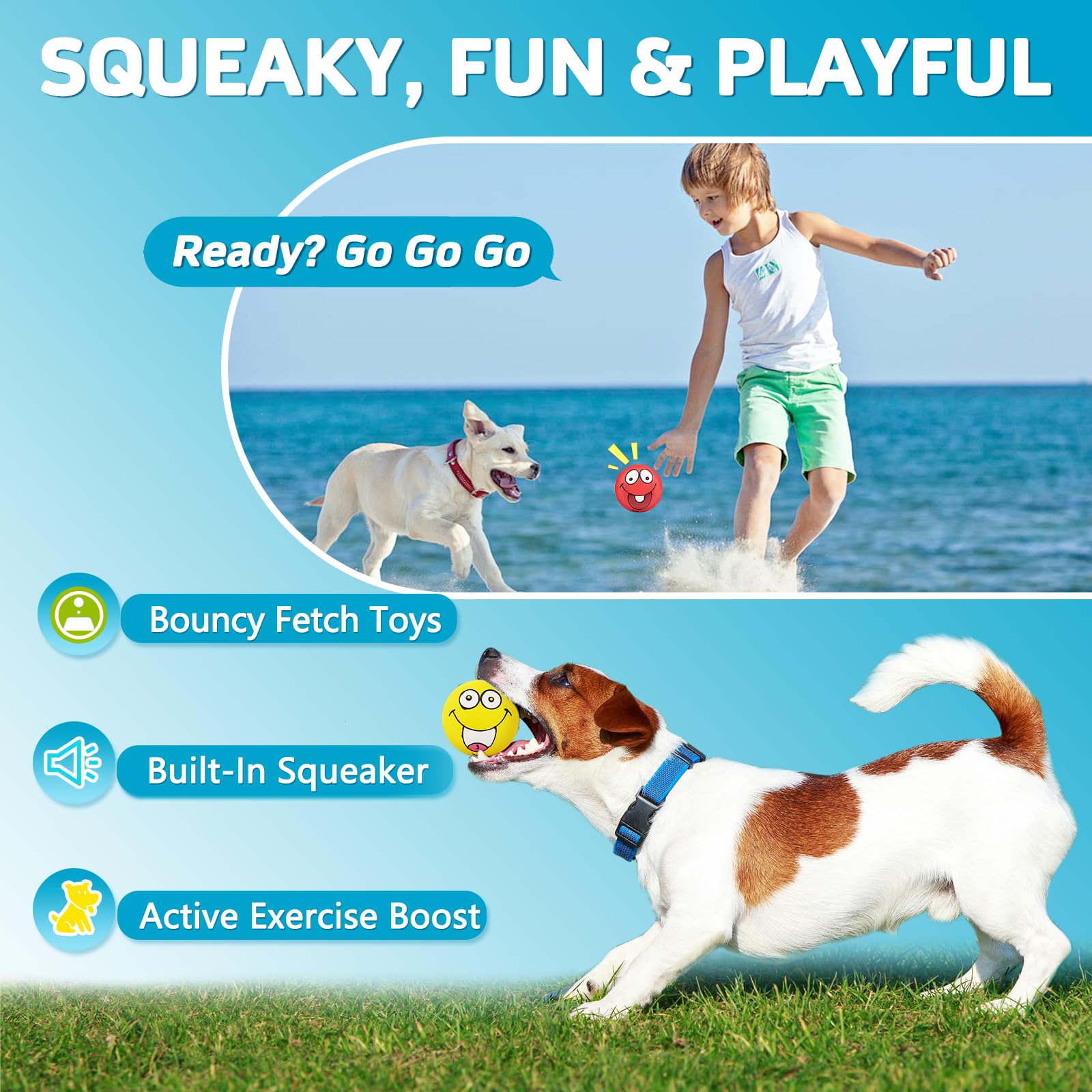 HDSX bright-colored toy improves visibility during indoor fetch sessions.