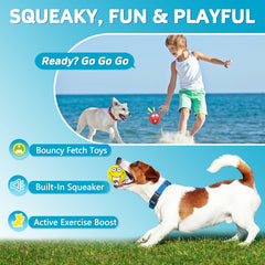 HDSX bright-colored toy improves visibility during indoor fetch sessions.