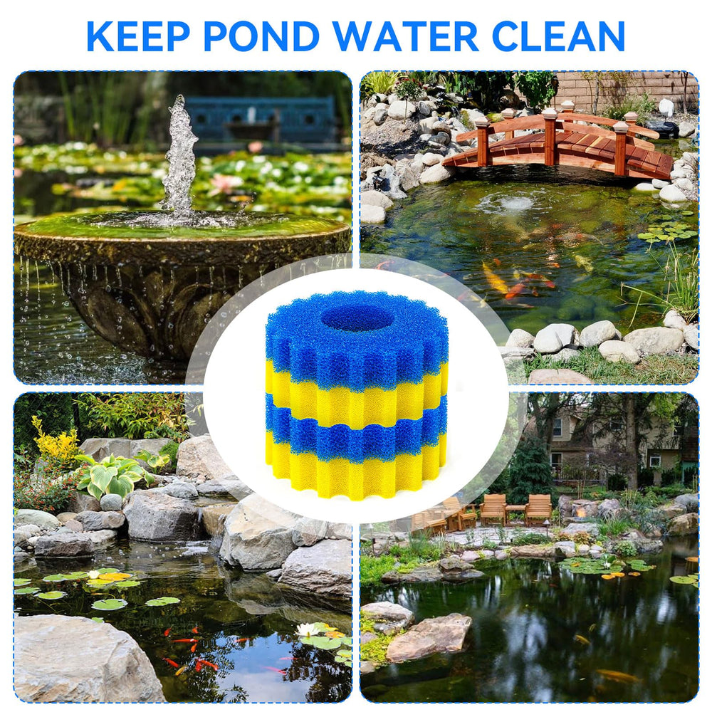 HDWGGD high-porosity sponge design maintains flow and reduces clogs.