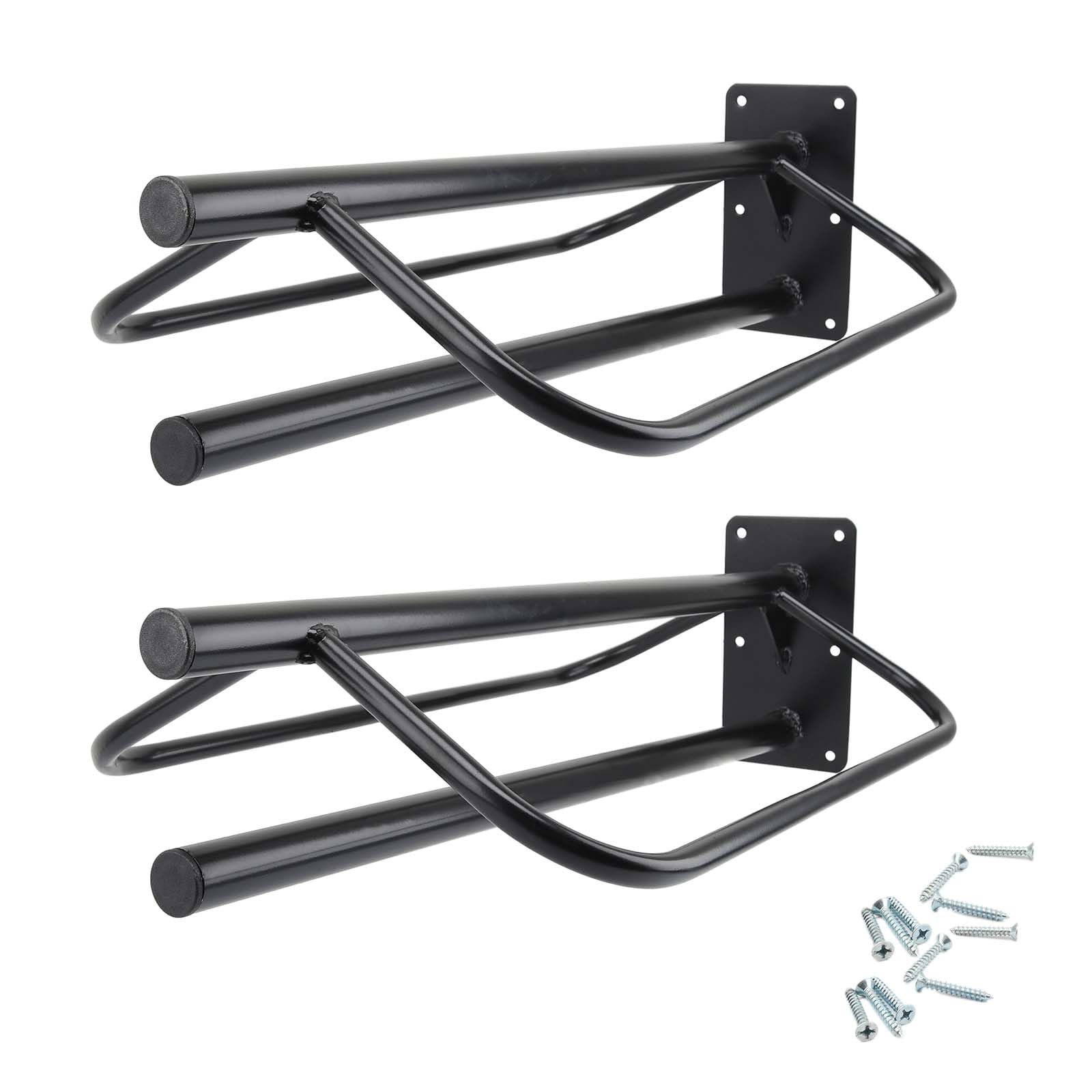 HDYEGY saddle rack with pad bar, side view keeps saddles neatly organized and accessible