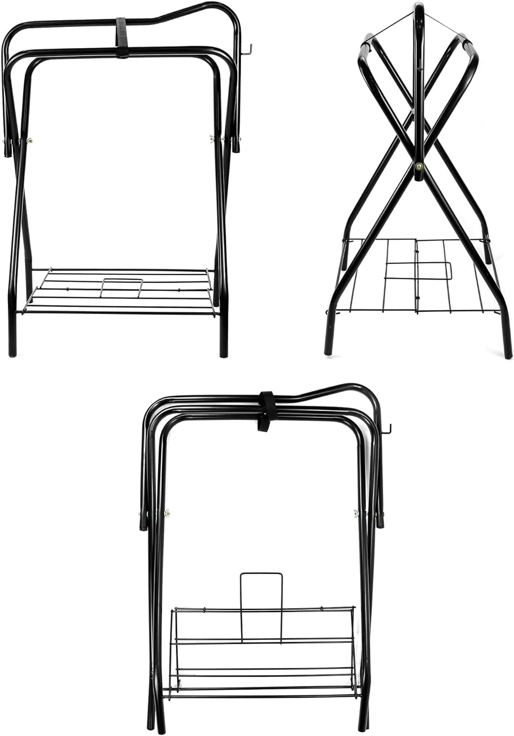 HDYEGY stable setup enhances tack room organization and readiness.